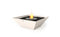 Ecosmart Fire Nova 850 Fire Pit - Bone Finish / Stainless Steel Burner - ESF.O.NOV.850.BO